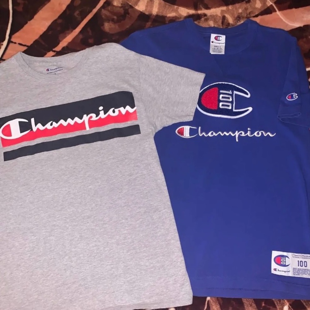 Two Champion Shirts